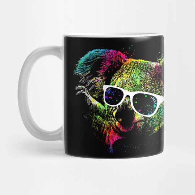 Technicolor Koala by clingcling